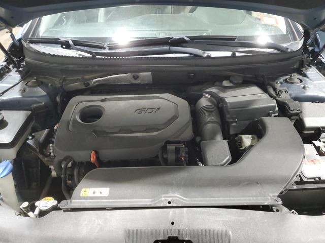 5NPE34AF9FH086217 - 2015 HYUNDAI SONATA SPORT BLUE photo 11
