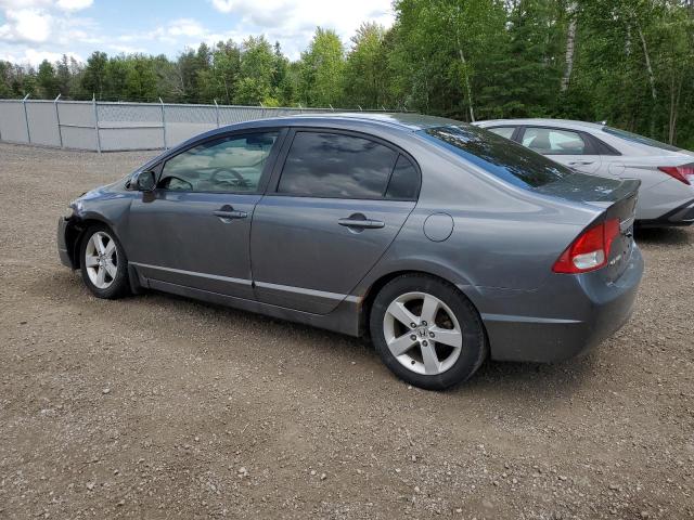 2HGFA16629H111409 - 2009 HONDA CIVIC LX-S GRAY photo 2