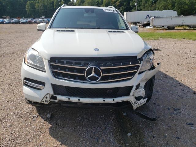 4JGDA5HB1CA096149 - 2012 MERCEDES-BENZ ML 350 4MATIC WHITE photo 5