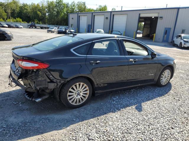 3FA6P0LU8GR227330 - 2016 FORD FUSION SE HYBRID BLACK photo 3