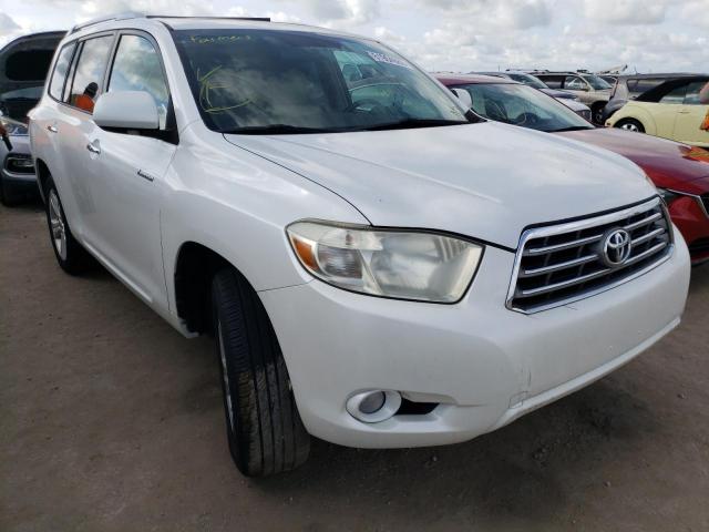 5TDYK3EHXAS012099 - 2010 TOYOTA HIGHLANDER LIMITED WHITE photo 1