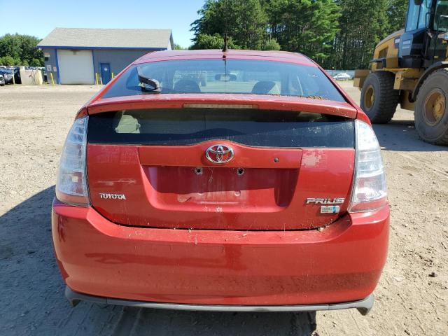 JTDKB20UX63185926 - 2006 TOYOTA PRIUS RED photo 6