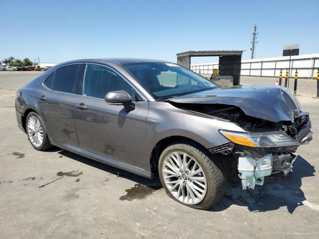 4T1F31AK6LU010290 - 2020 TOYOTA CAMRY XLE GRAY photo 4