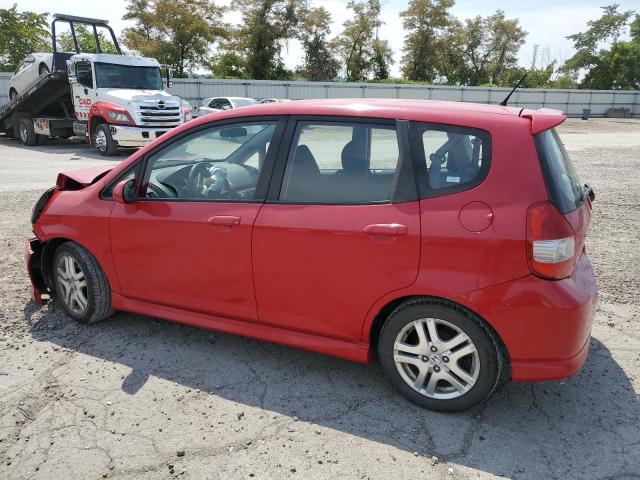 JHMGD38677S008896 - 2007 HONDA FIT S 红色 照片 2