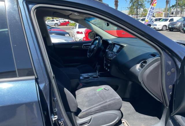 5N1AR2MN2FC600470 - 2015 NISSAN PATHFINDER S BLUE photo 5