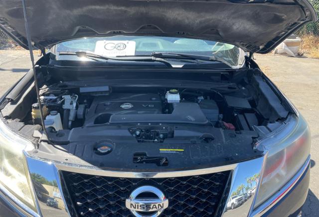 5N1AR2MN2FC600470 - 2015 NISSAN PATHFINDER S BLUE photo 7