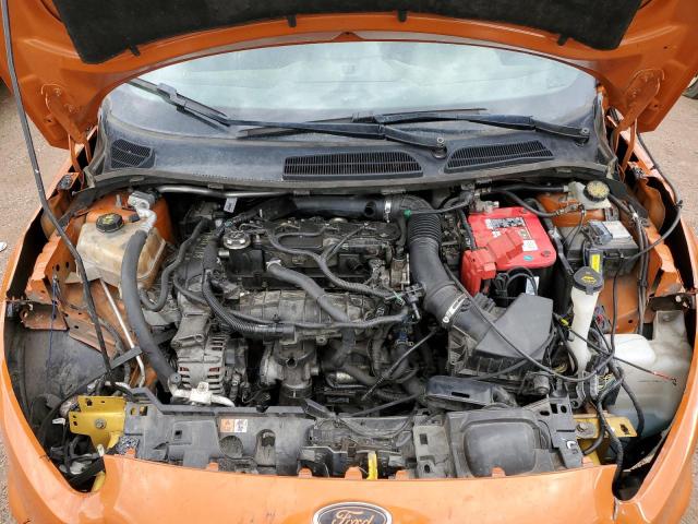 3FADP4GX6KM144763 - 2019 FORD FIESTA ST ORANGE photo 11