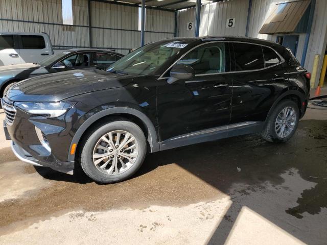 LRBAZLR40PD065949 - 2023 BUICK ENVISION PREFERRED BLACK photo 1