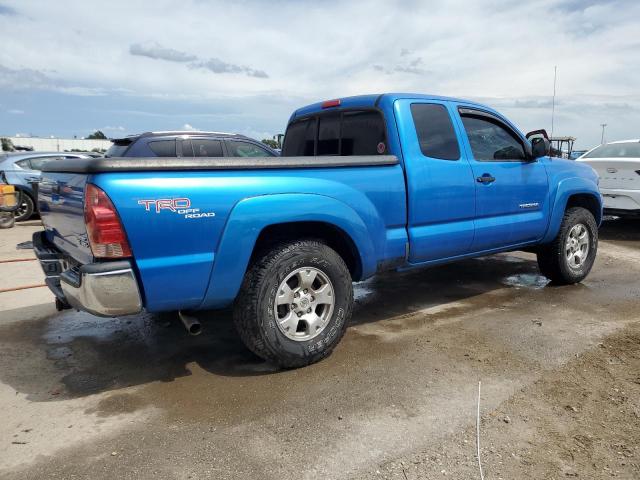 5TETU62N27Z329483 - 2007 TOYOTA TACOMA PRERUNNER ACCESS CAB BLUE photo 3