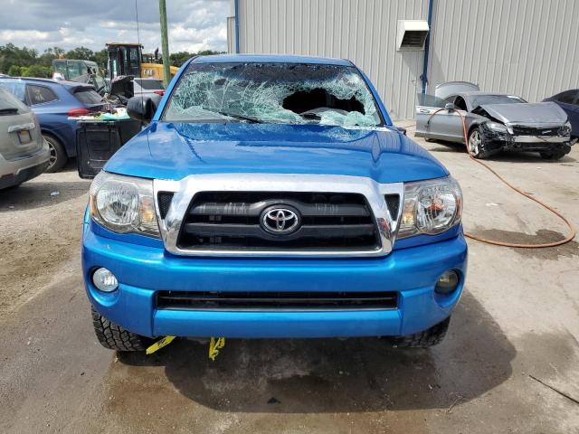 5TETU62N27Z329483 - 2007 TOYOTA TACOMA PRERUNNER ACCESS CAB BLUE photo 5