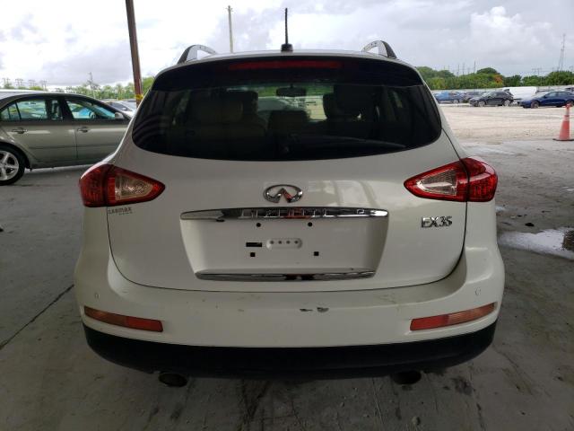 JN1AJ0HP7BM800148 - 2011 INFINITI EX35 BASE თეთრი ფოტო 6