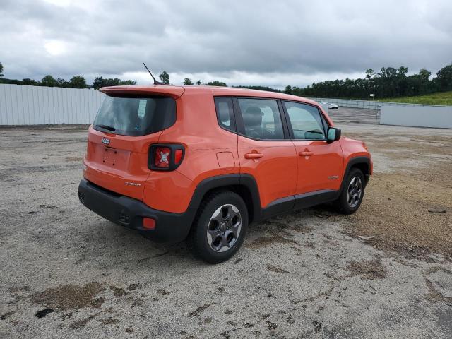 ZACCJAAT4GPC70247 - 2016 JEEP RENEGADE SPORT ORANGE photo 3