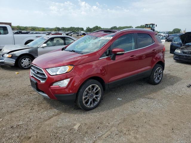 MAJ6P1WL4JC249078 - 2018 FORD ECOSPORT TITANIUM RED photo 1