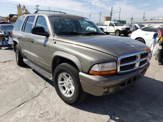 1D4HR58Z23F531438 - 2003 DODGE DURANGO SLT PLUS TAN photo 4