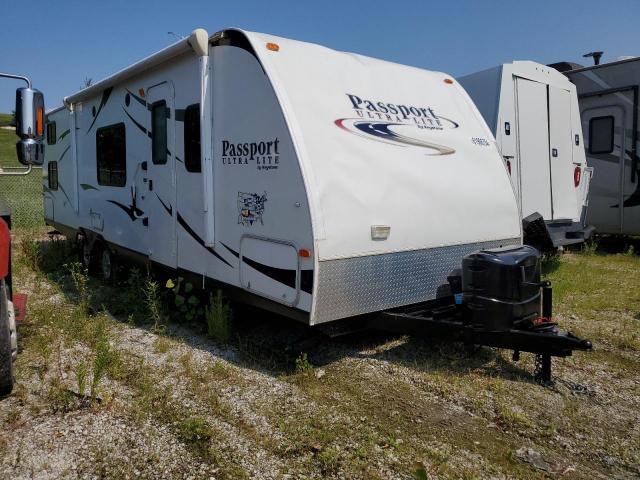 4YDT29022AM411050 - 2010 KEYSTONE PASSPORT WHITE photo 1
