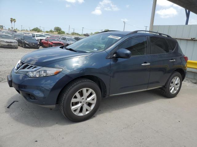 JN8AZ1MU8DW201875 - 2013 NISSAN MURANO S BLUE photo 1