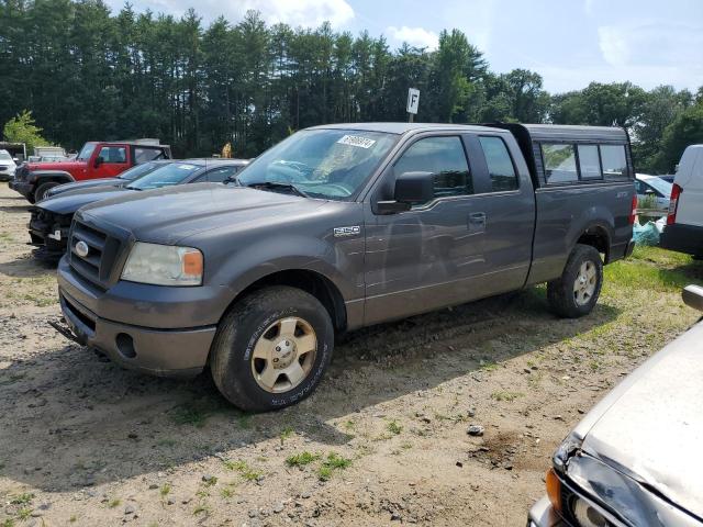 1FTRX14W66FB54502 - 2006 FORD F-150 GRAY photo 1