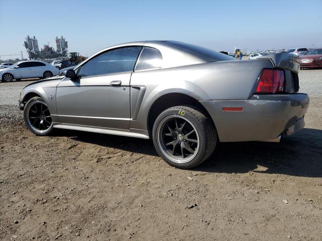 1FAFP40481F184981 - 2001 FORD MUSTANG GRAY photo 2