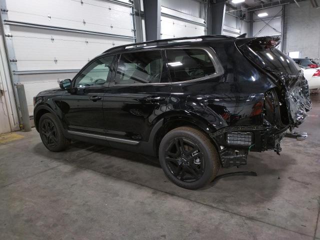 5XYP3DGC5PG392202 - 2023 KIA TELLURIDE EX BLACK photo 2