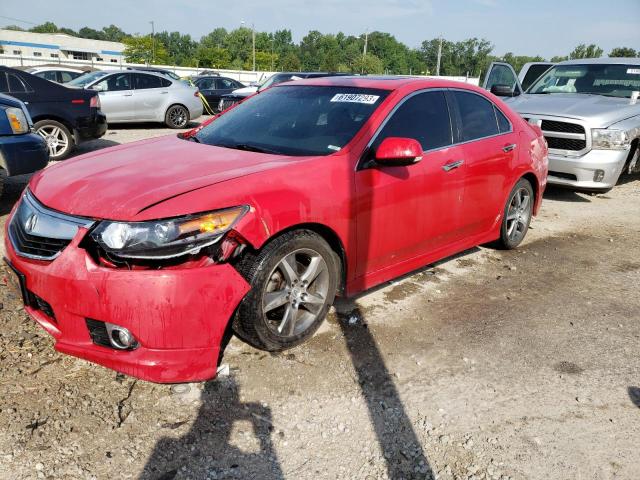 JH4CU2F86CC018398 - 2012 ACURA TSX SE RED photo 1