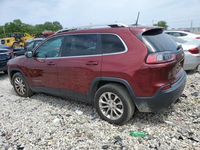 1C4PJLCBXKD109488 - 2019 JEEP CHEROKEE LATITUDE RED photo 2