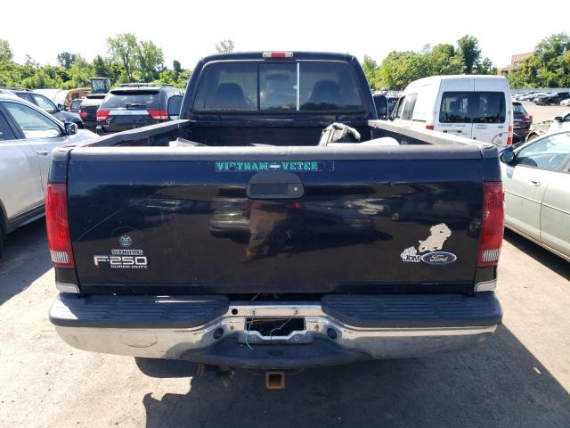 1FTNF21S12EA07965 - 2002 FORD F250 SUPER DUTY BLACK photo 6