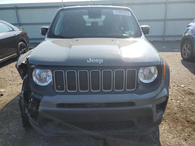 ZACNJDA18NPN66035 - 2022 JEEP RENEGADE SPORT GRAY photo 5