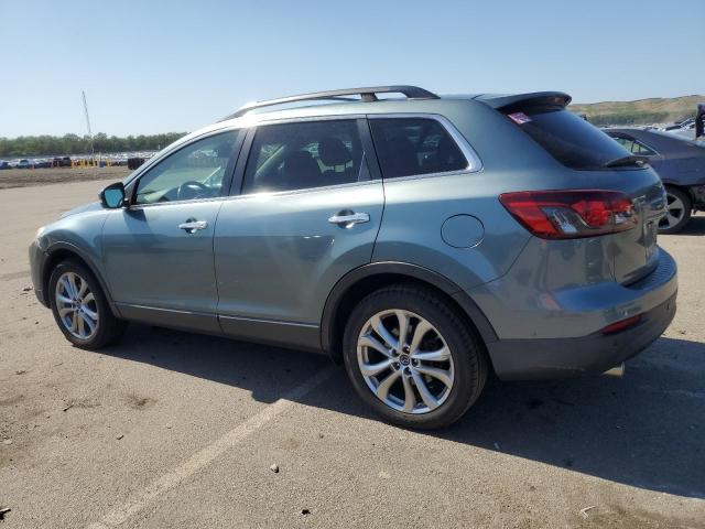 JM3TB3DVXD0403012 - 2013 MAZDA CX-9 GRAND TOURING TEAL photo 2