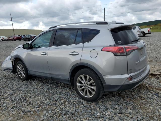 2T3YFREV2JW405669 - 2018 TOYOTA RAV4 LIMITED SILVER photo 2