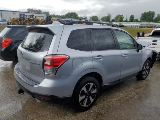 JF2SJAEC6HH549425 - 2017 SUBARU FORESTER 2.5I PREMIUM SILVER photo 3