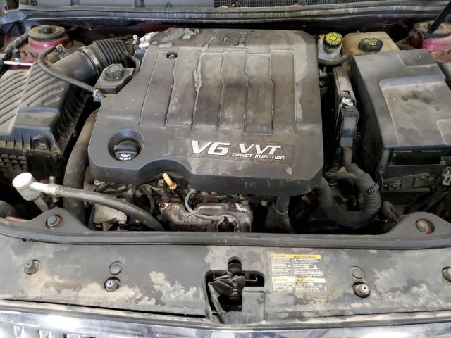 1G4GA5ED5BF129545 - 2011 BUICK LACROSSE CX Бордовый фото 11