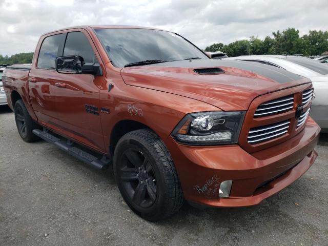 1C6RR7MT3HS684656 - 2017 RAM 1500 SPORT ORANGE photo 4