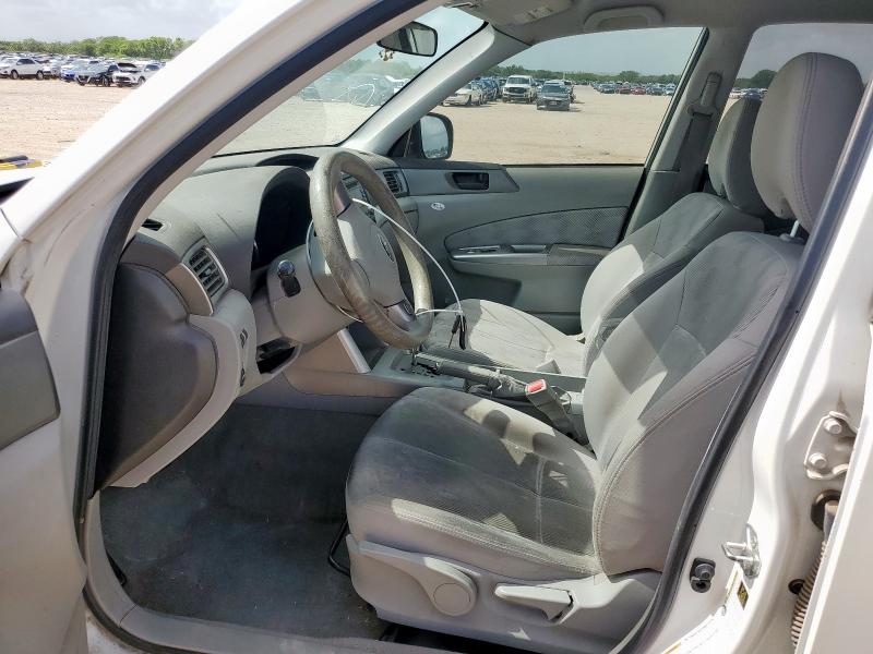 JF2SH6BC4AH778043 - 2010 SUBARU FORESTER XS Beyaz fotoğraf 7
