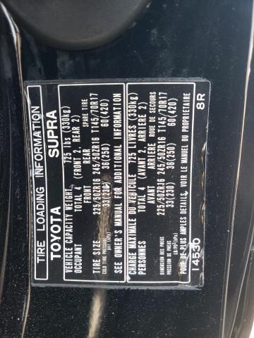 JT2JA81J4P0003946 - 1993 TOYOTA SUPRA SPORT ROOF 黑色 照片 12