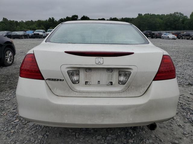 1HGCM56417A113535 - 2007 HONDA ACCORD LX WHITE photo 6