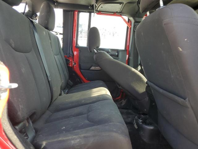 1C4BJWDG0GL311291 - 2016 JEEP WRANGLER U SPORT 红色 照片 11