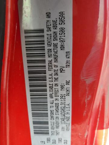 1C4BJWDG0GL311291 - 2016 JEEP WRANGLER U SPORT 红色 照片 14