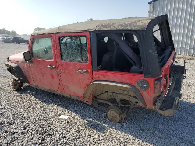 1C4BJWDG0GL311291 - 2016 JEEP WRANGLER U SPORT 红色 照片 2