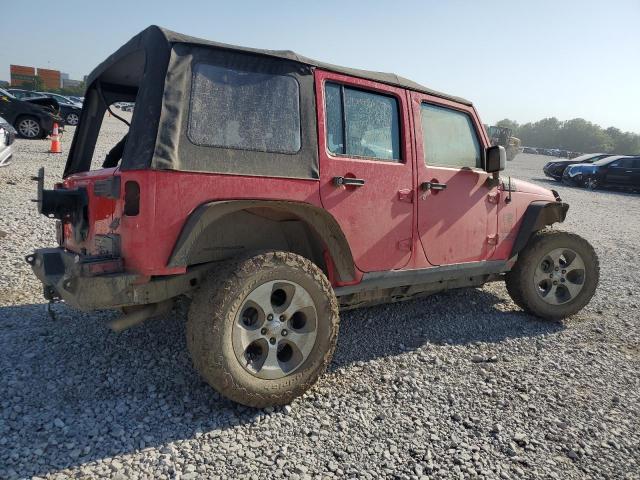 1C4BJWDG0GL311291 - 2016 JEEP WRANGLER U SPORT 红色 照片 3
