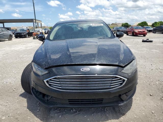 3FA6P0H72JR195789 - 2018 FORD FUSION SE BLACK photo 5