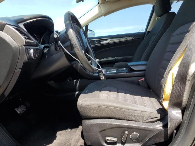 3FA6P0H72JR195789 - 2018 FORD FUSION SE BLACK photo 7