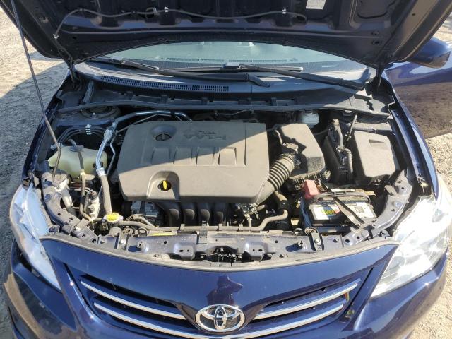 5YFBU4EE7DP103355 - 2013 TOYOTA COROLLA BASE Көк фото 11