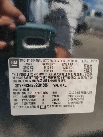 3GYFNCE37ES581586 - 2014 CADILLAC SRX PERFORMANCE COLLECTION Қара фото 13