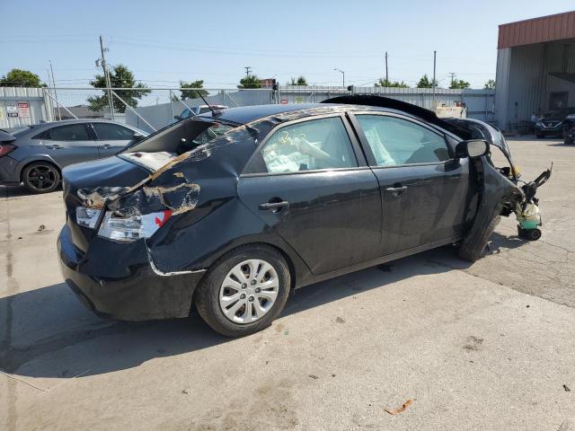 KNAFU4A25B5323100 - 2011 KIA FORTE EX BLACK photo 3