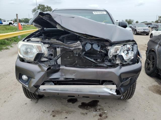 5TFJU4GN5EX061053 - 2014 TOYOTA TACOMA DOUBLE CAB PRERUNNER GRAY photo 5