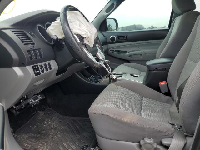 5TFJU4GN5EX061053 - 2014 TOYOTA TACOMA DOUBLE CAB PRERUNNER GRAY photo 7