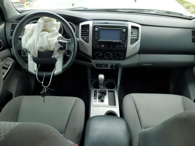 5TFJU4GN5EX061053 - 2014 TOYOTA TACOMA DOUBLE CAB PRERUNNER GRAY photo 8