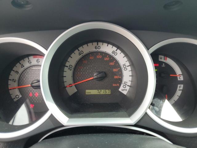 5TFJU4GN5EX061053 - 2014 TOYOTA TACOMA DOUBLE CAB PRERUNNER GRAY photo 9