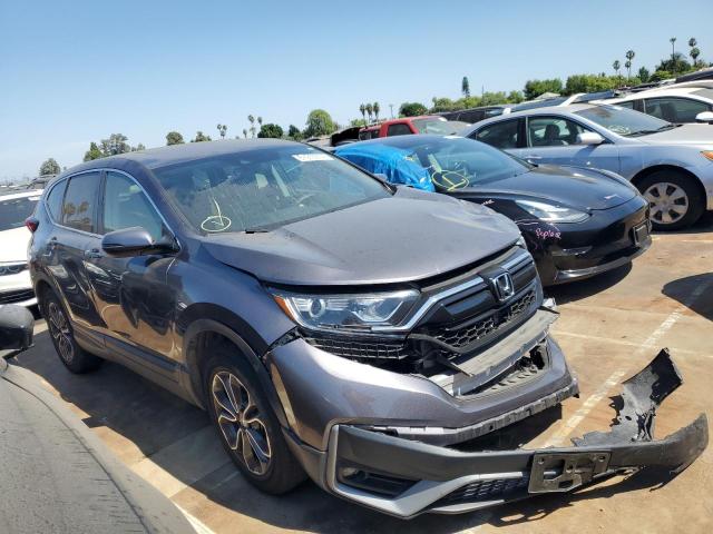 2HKRW1H5XMH402080 - 2021 HONDA CR-V EX GRAY photo 4