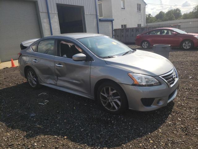 3N1AB7AP2EY329298 - 2014 NISSAN SENTRA S SILVER photo 4